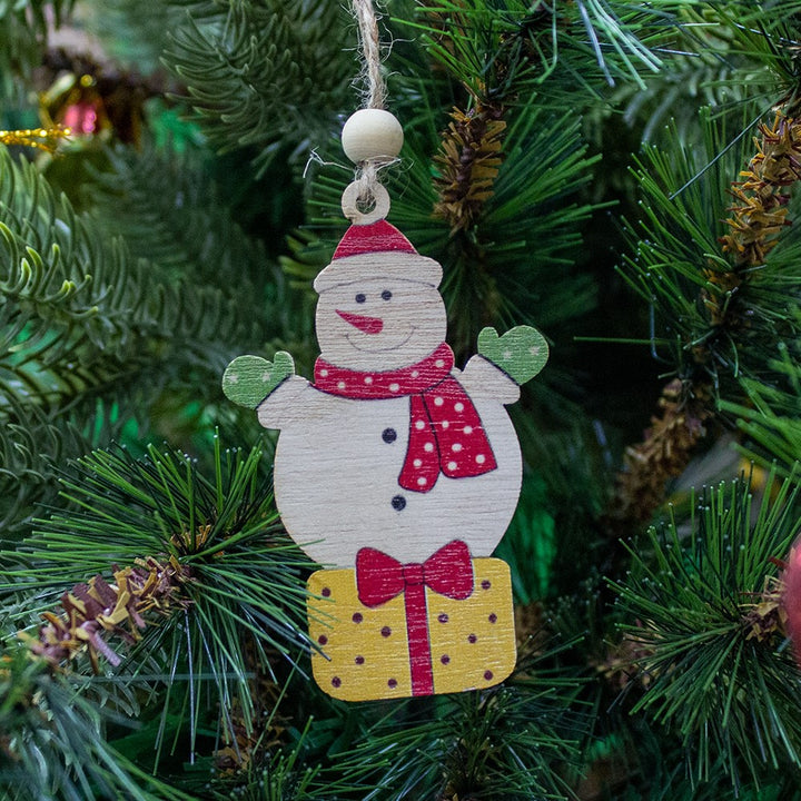 Babble Wrap Wooden Wonders of Christmas- Snowman