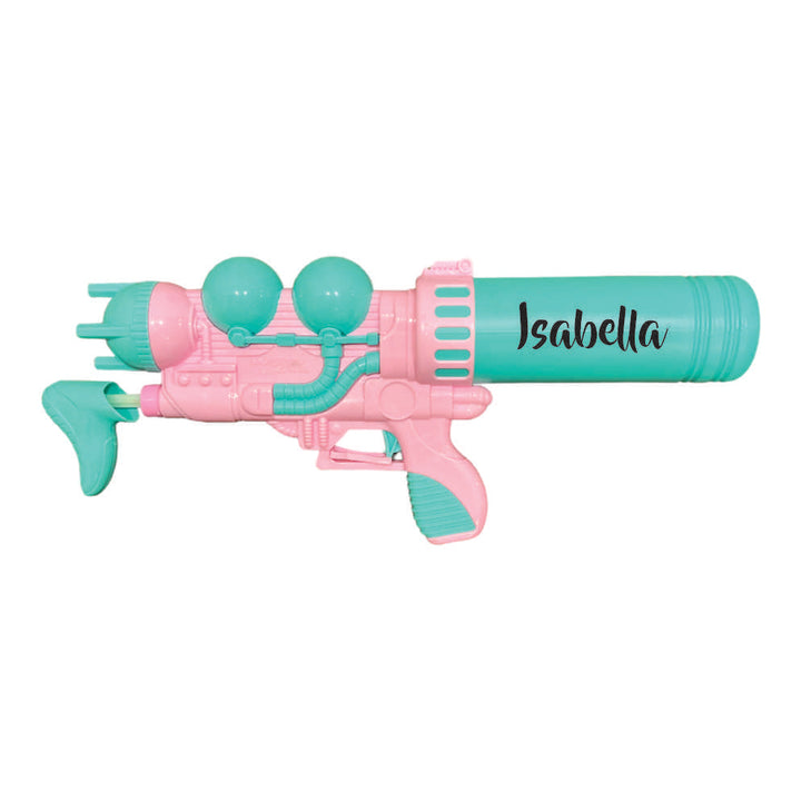 Personalised Holi Pichkari- Bindaas Blast (Teal) (High Pressure Gun)