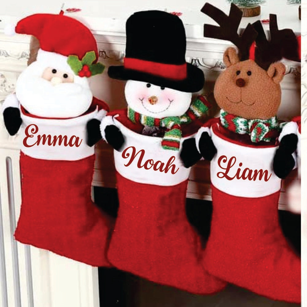 Babble Wrap Jack in the Stocking- Set of 3