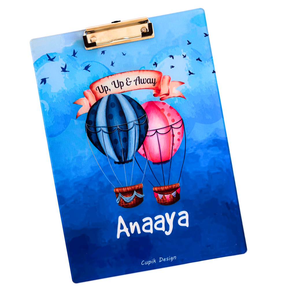 Hot Air Balloon Clipboard (Acrylic)