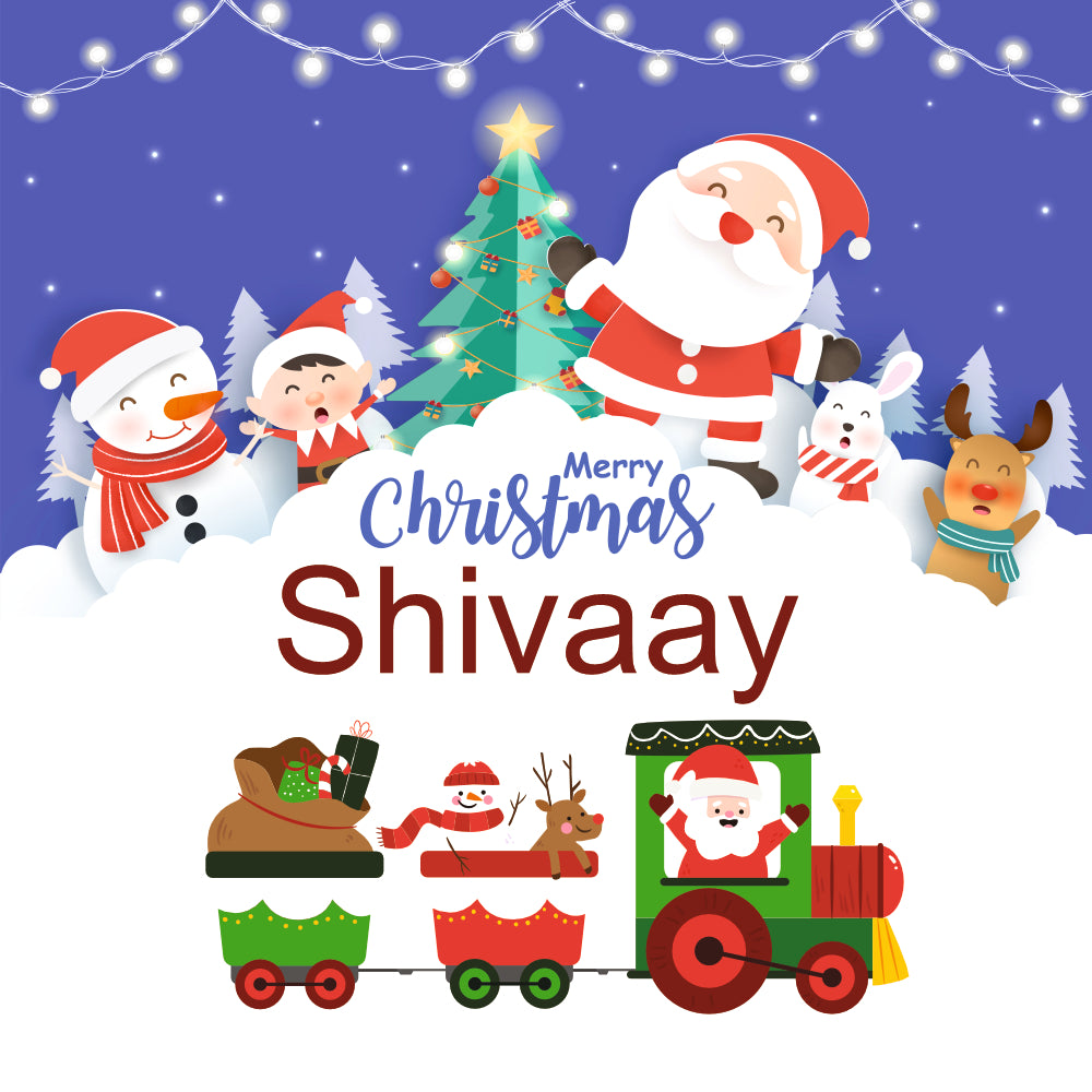 Magnetic Puzzle – Christmas Train Journey