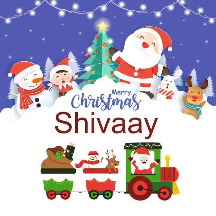 Magnetic Puzzle – Christmas Train Journey