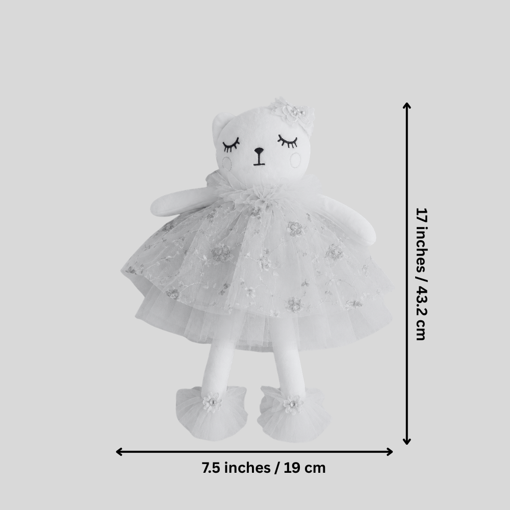 Kitty Cat Doll - Peachy Pink Ballerina