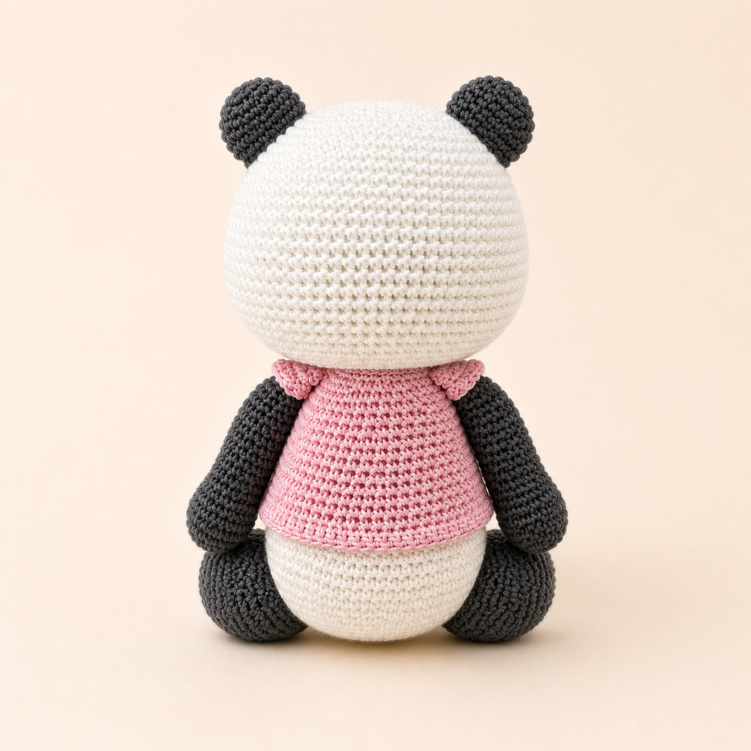 Crochet Toy- Penny the Panda