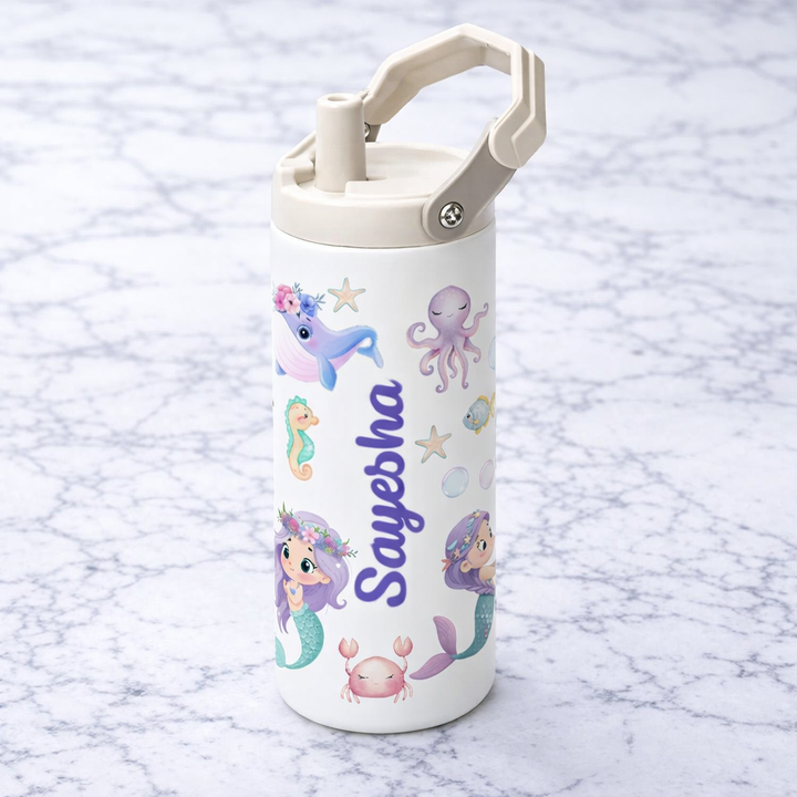 Stanley 17oz | IceFlow™ Bottle with Flip Straw Lid – Rose Haze