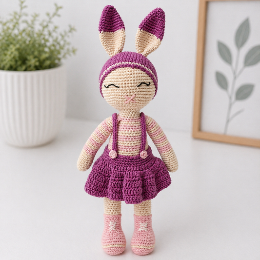 Crochet Doll -Bunny Belle