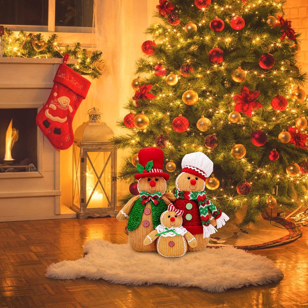 Gingerbread Christmas Family