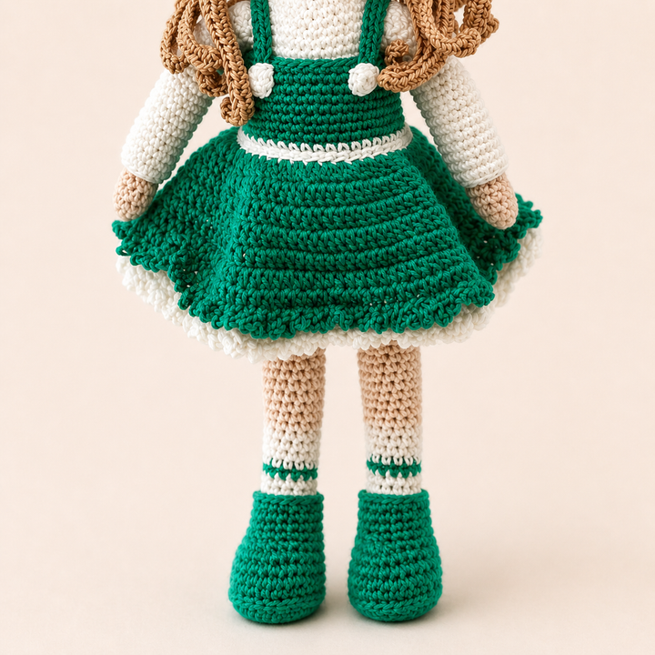 Crochet Doll  - Minty Mae