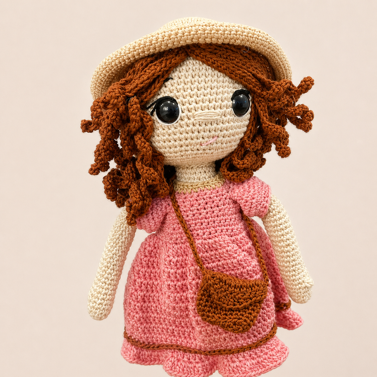 Crochet Doll - Chloe The Curly Doll