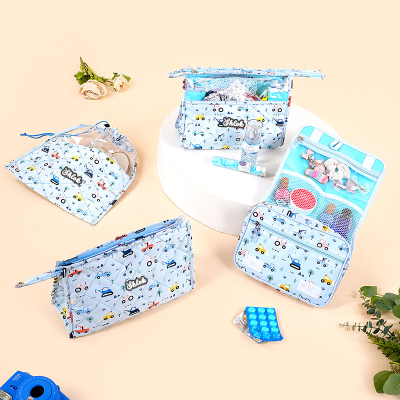 Multi use pouch set- 4 piece set -Vehciles