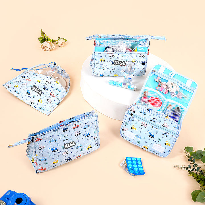 Multi use pouch set- 4 piece set -Vehciles