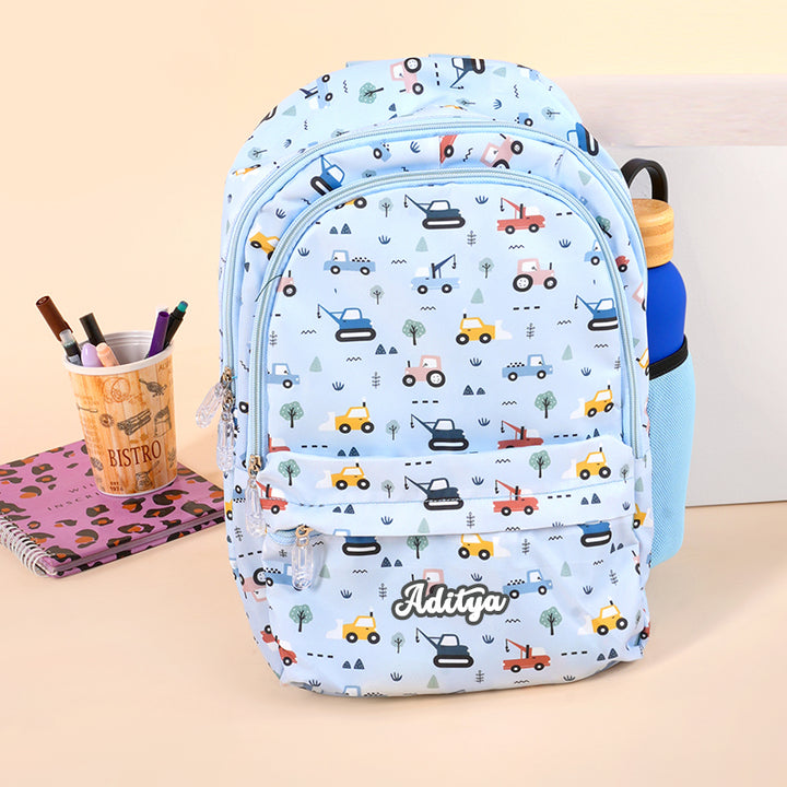 Printed backpack- Vehicle