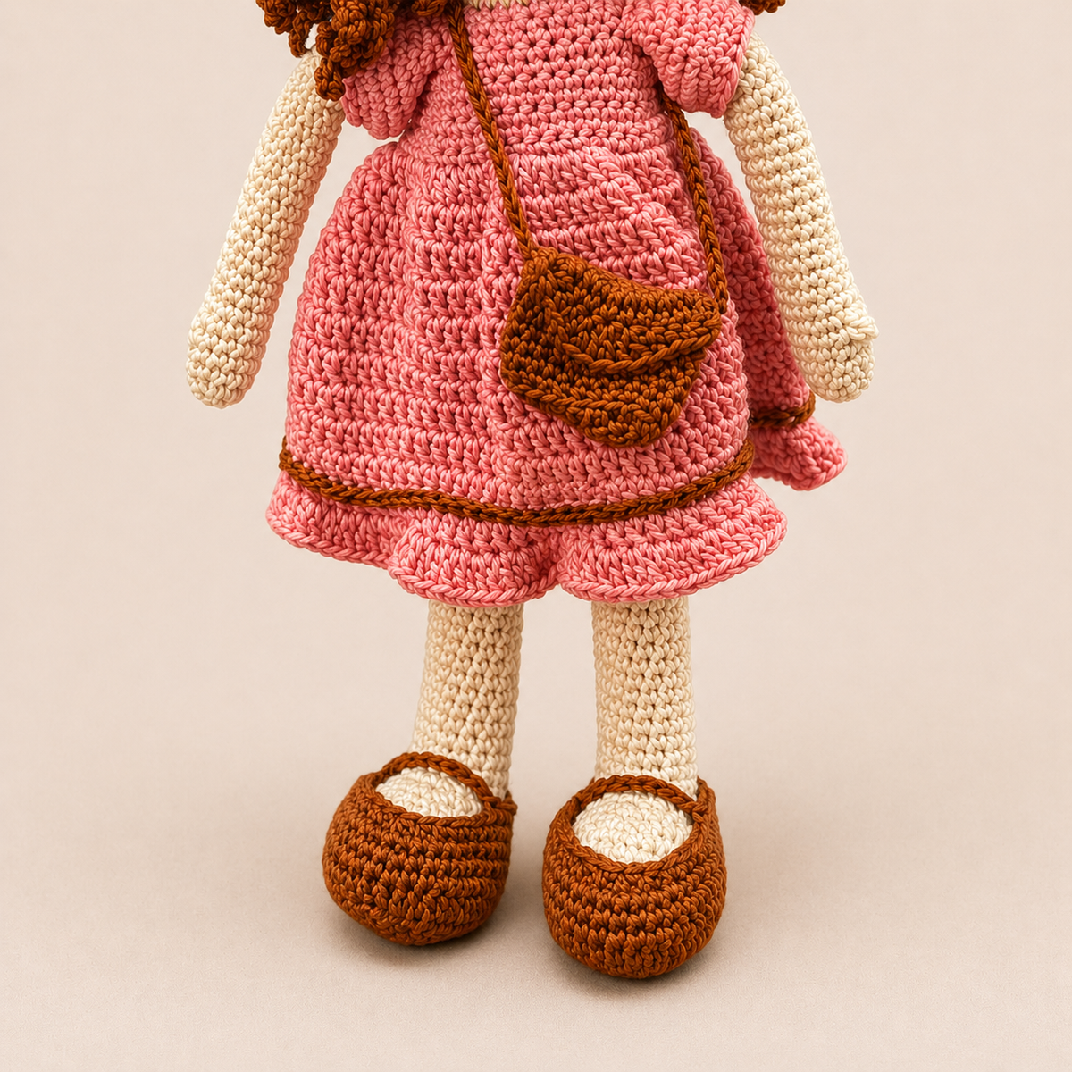 Crochet Doll - Chloe The Curly Doll