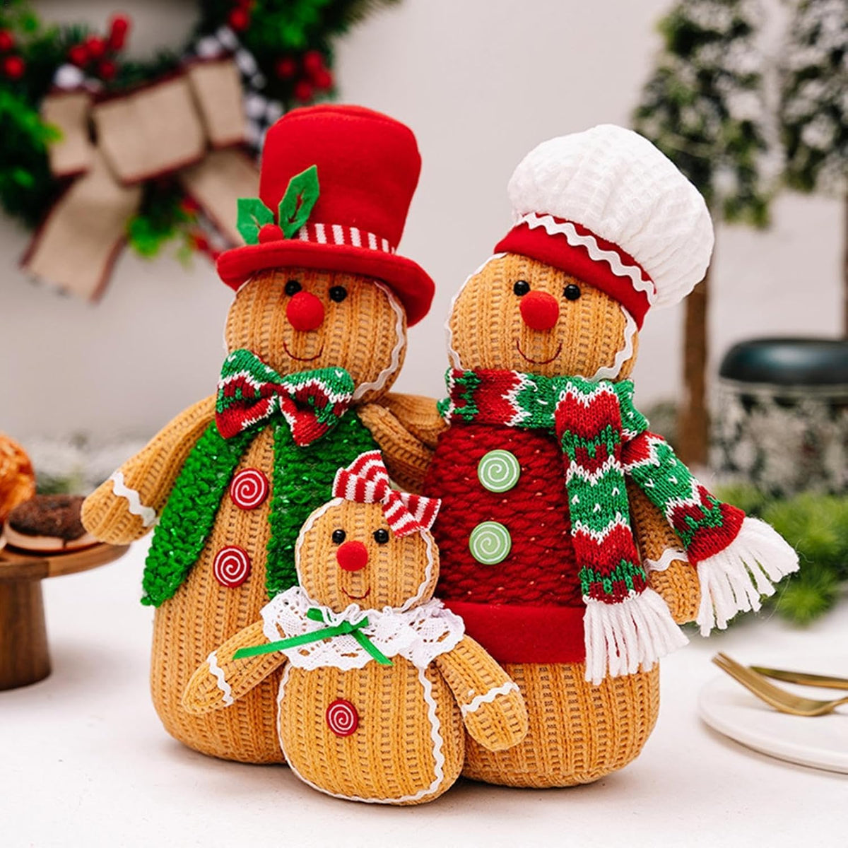 Gingerbread Christmas Family