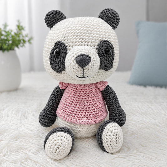 Crochet Toy- Penny the Panda