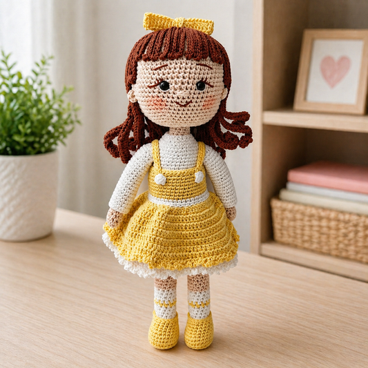 Crochet Doll - Daisy Jo
