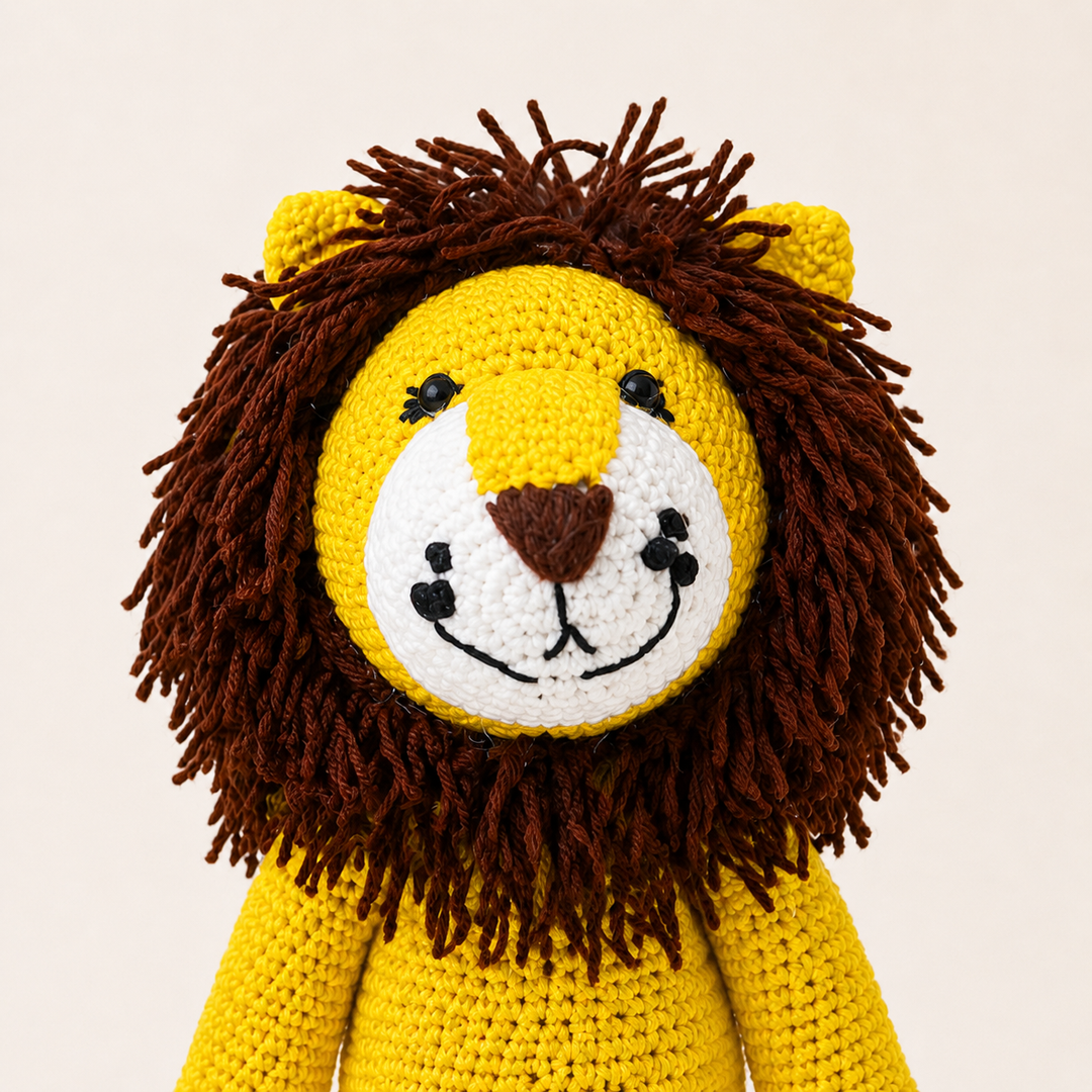 Crochet Toy-Fluffy Roar