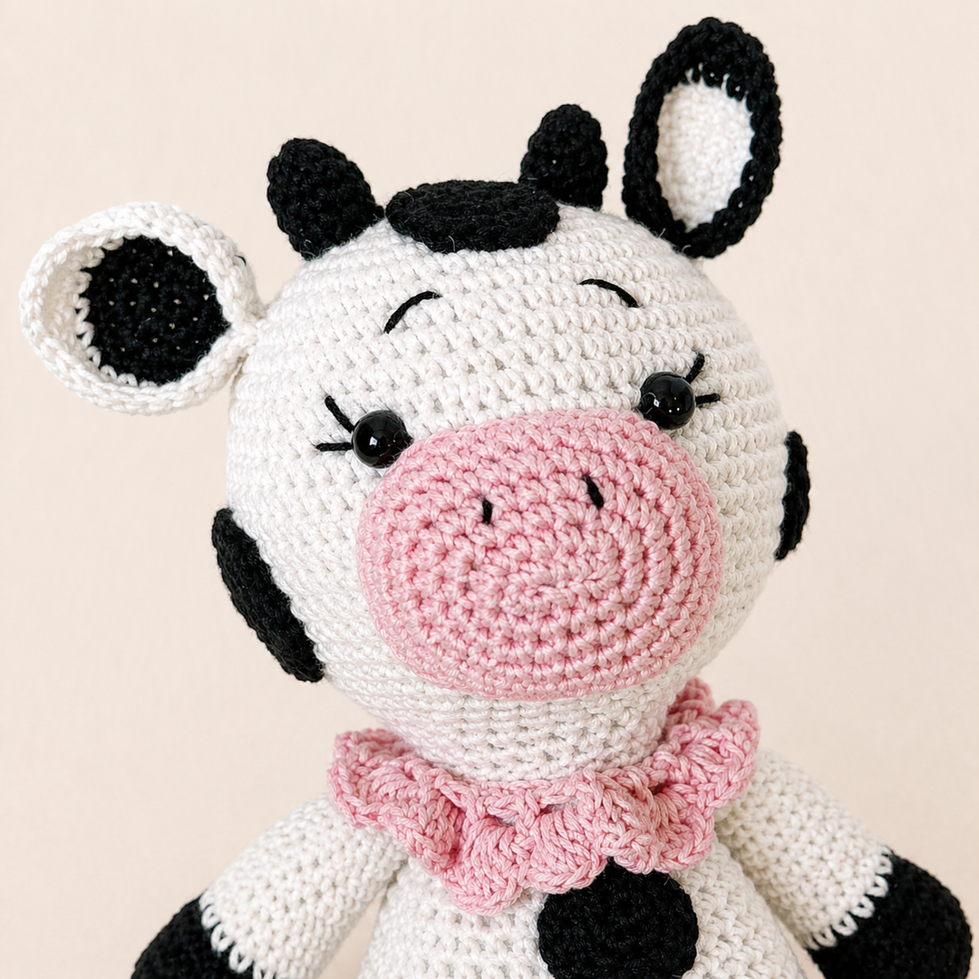 Crochet Toy - CuddleCow