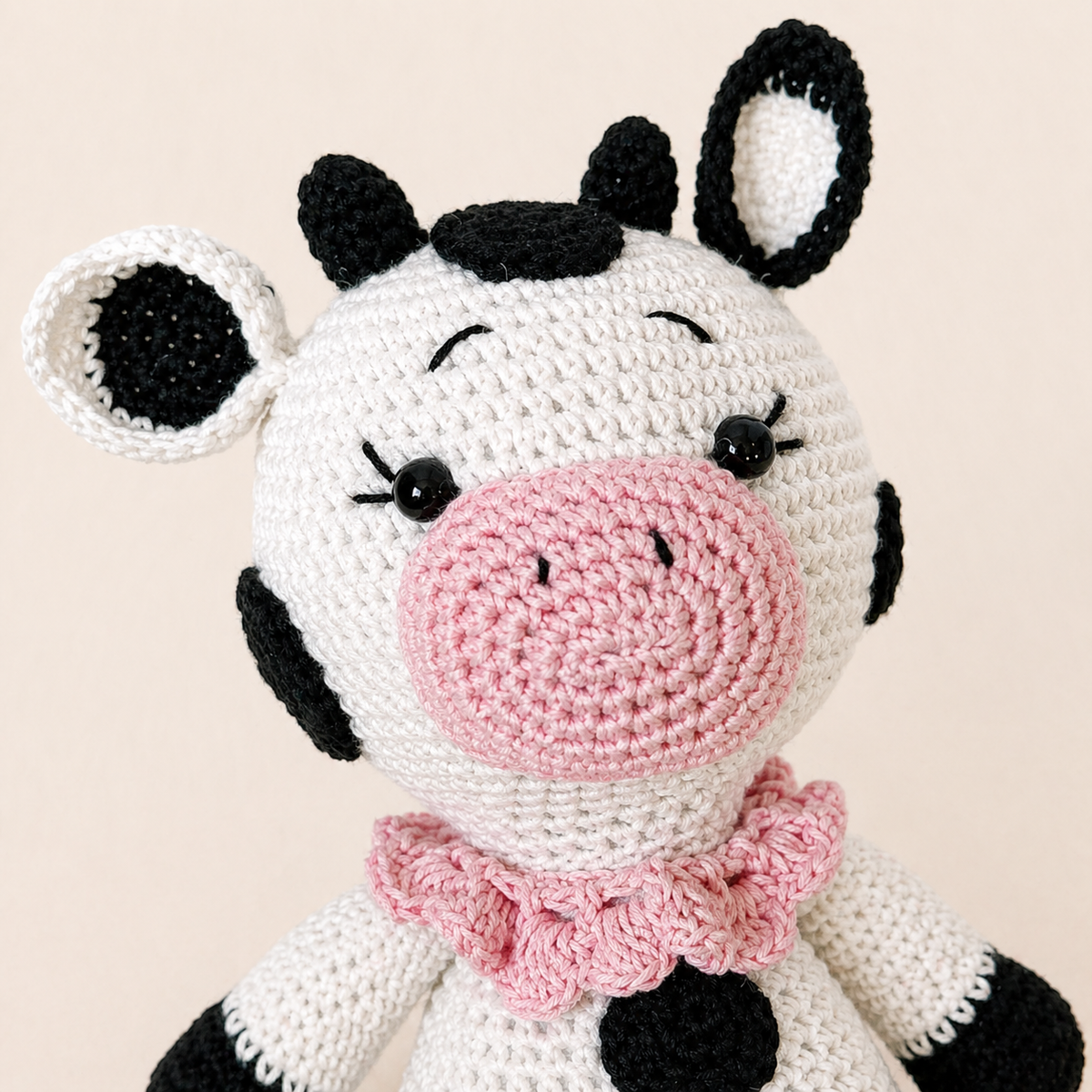 Crochet Toy - CuddleCow