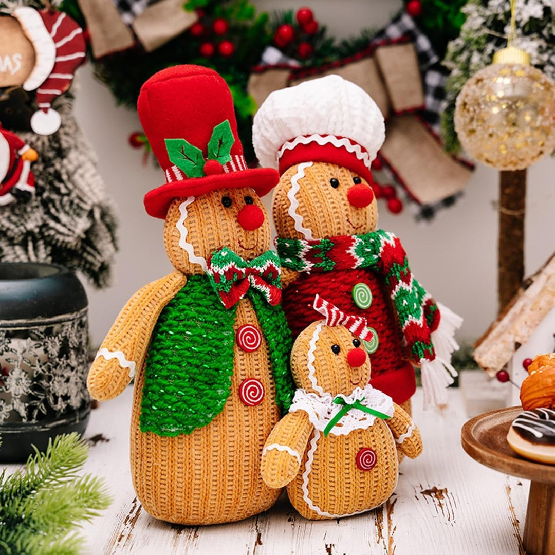 Gingerbread Christmas Family