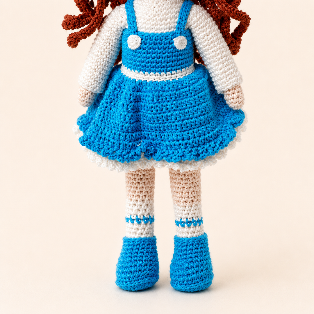 Crochet Doll - Bluebelle