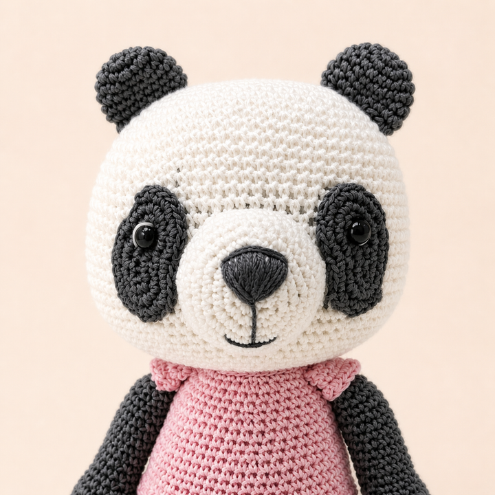 Crochet Toy- Penny the Panda