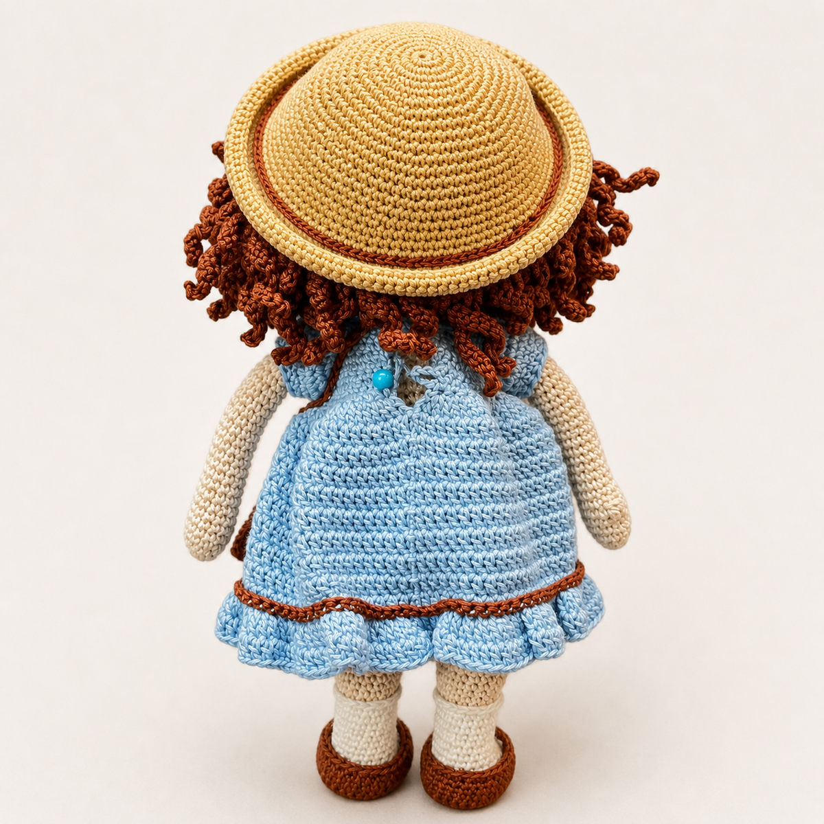 Crochet Doll - Charlotte The Curly Doll