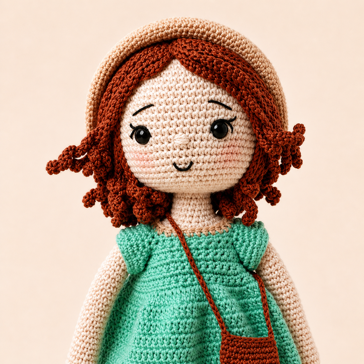 Crochet Doll - Clara The Curly Doll