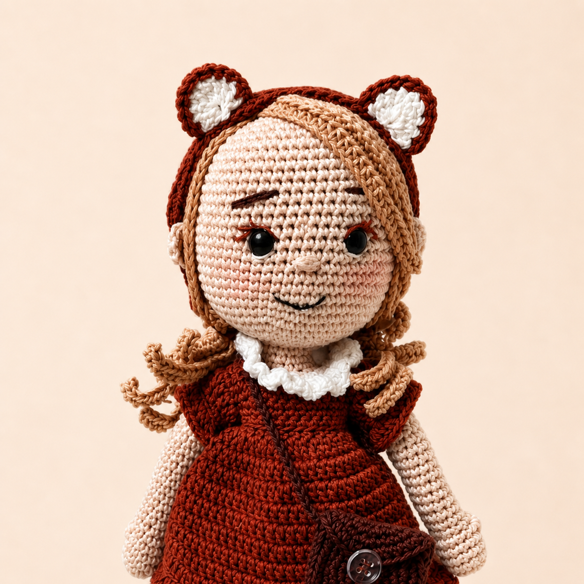 Crochet Doll - Almond Doll