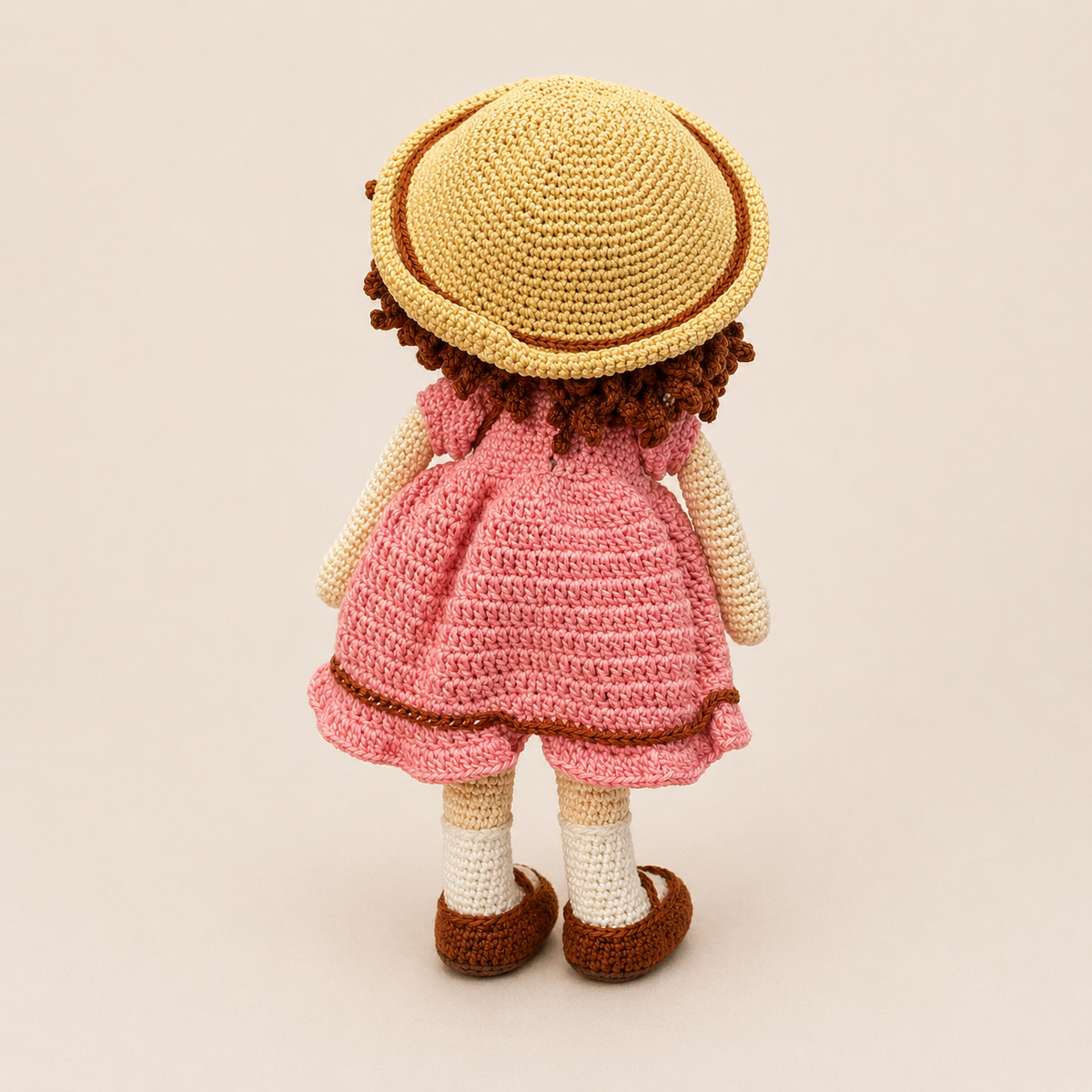 Crochet Doll - Chloe The Curly Doll