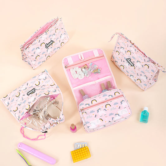 Complete travel set- 7 piece set - Unicorn