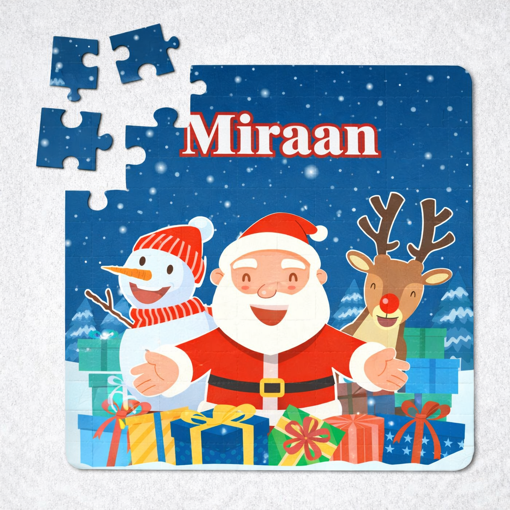 Magnetic Puzzle – Santa’s Gift Surprise