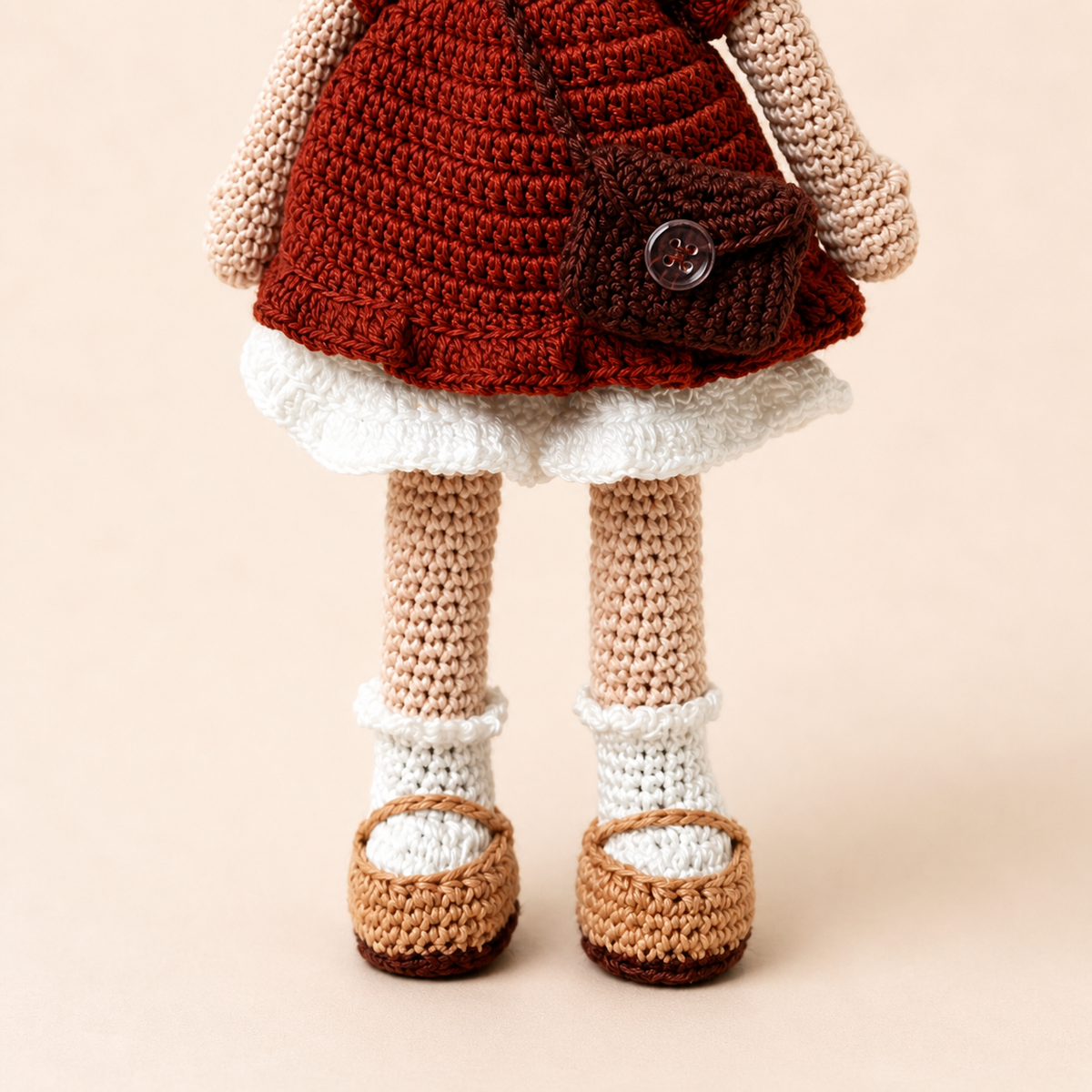 Crochet Doll - Almond Doll