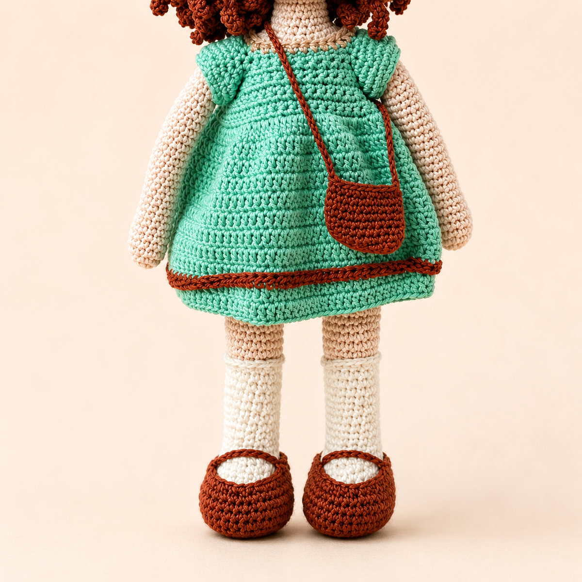 Crochet Doll - Clara The Curly Doll