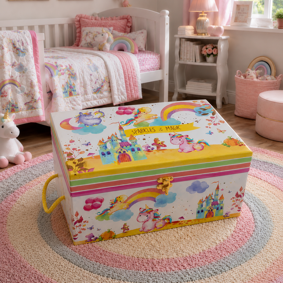 The "Sparkles & Magic" Unicorn Trunk