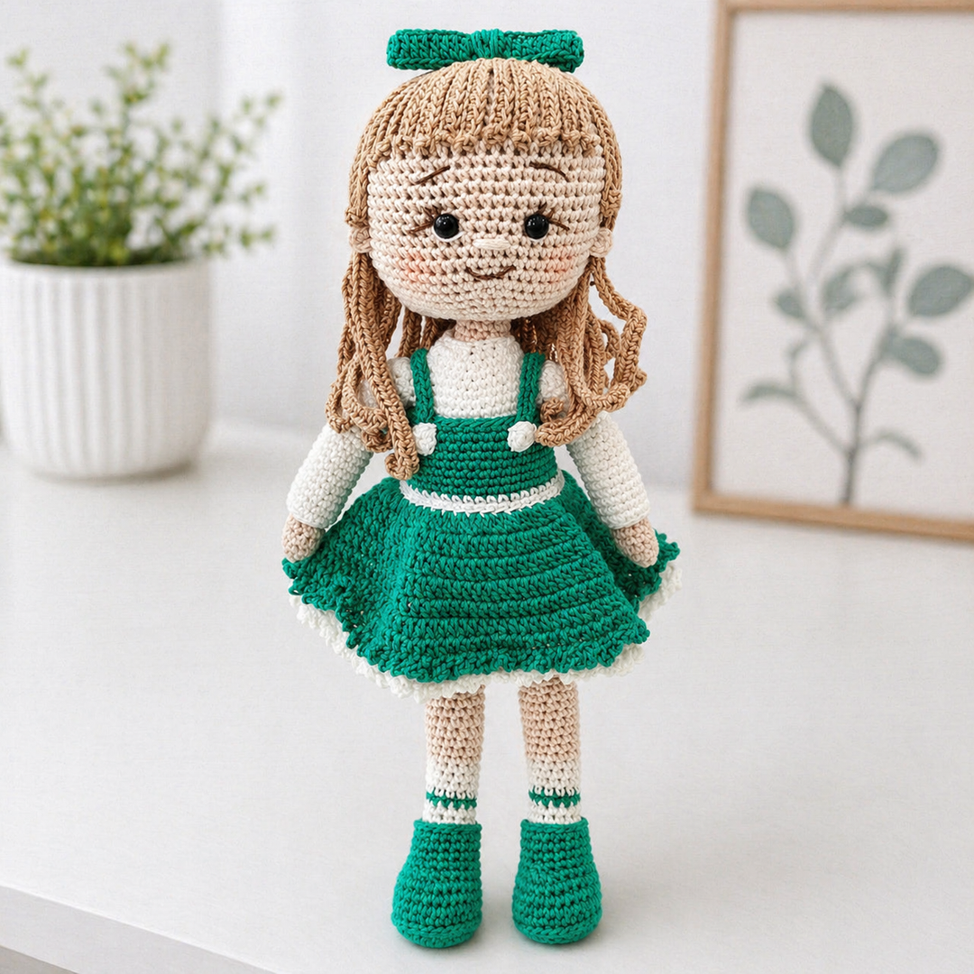 Crochet Doll  - Minty Mae