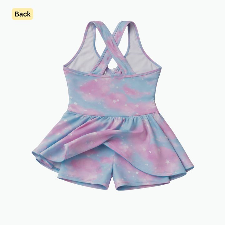 Frozen Glow Princess Swim Dress