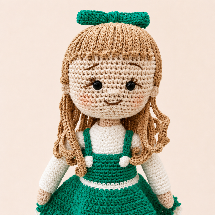 Crochet Doll  - Minty Mae
