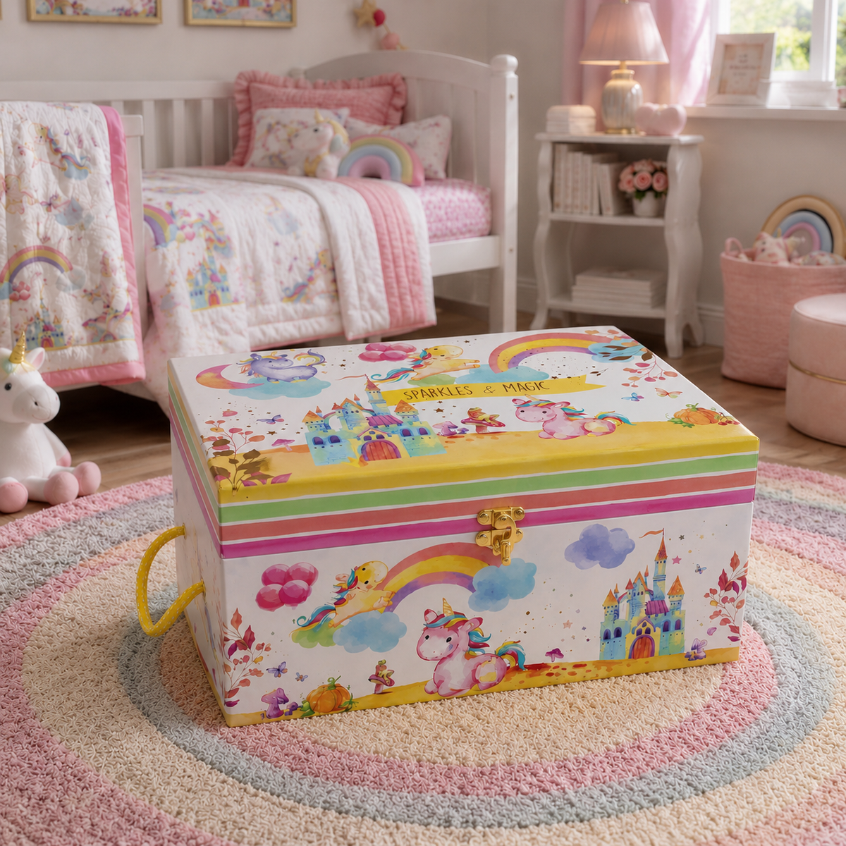 The "Sparkles & Magic" Unicorn Trunk