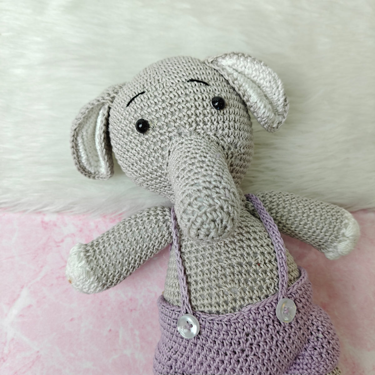 Crochet Toy - Trunky Boo