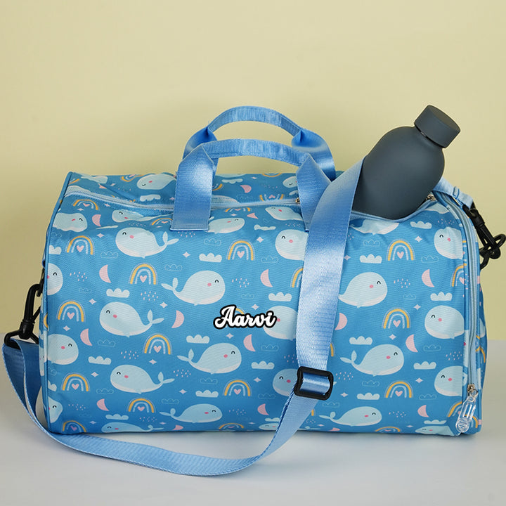 Travel Duffel bag -Whale