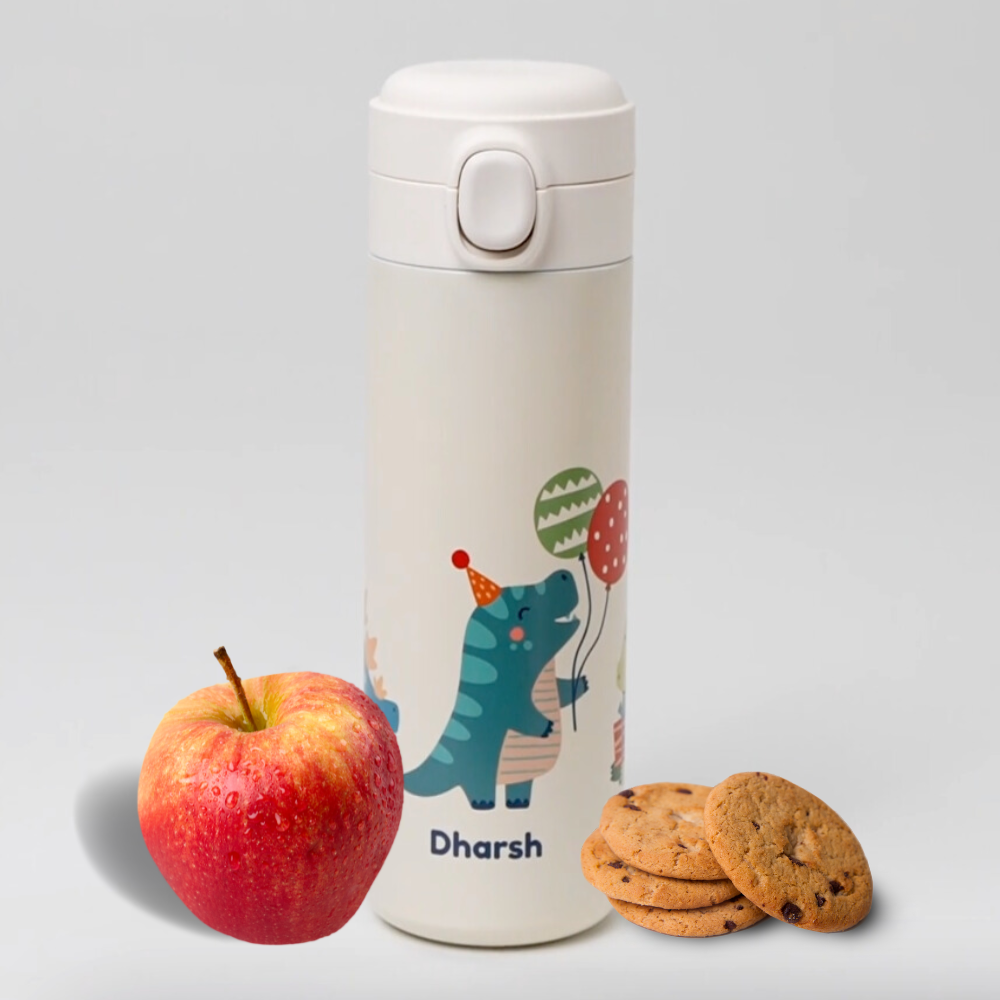 Dino Party Water Bottle - Insulated