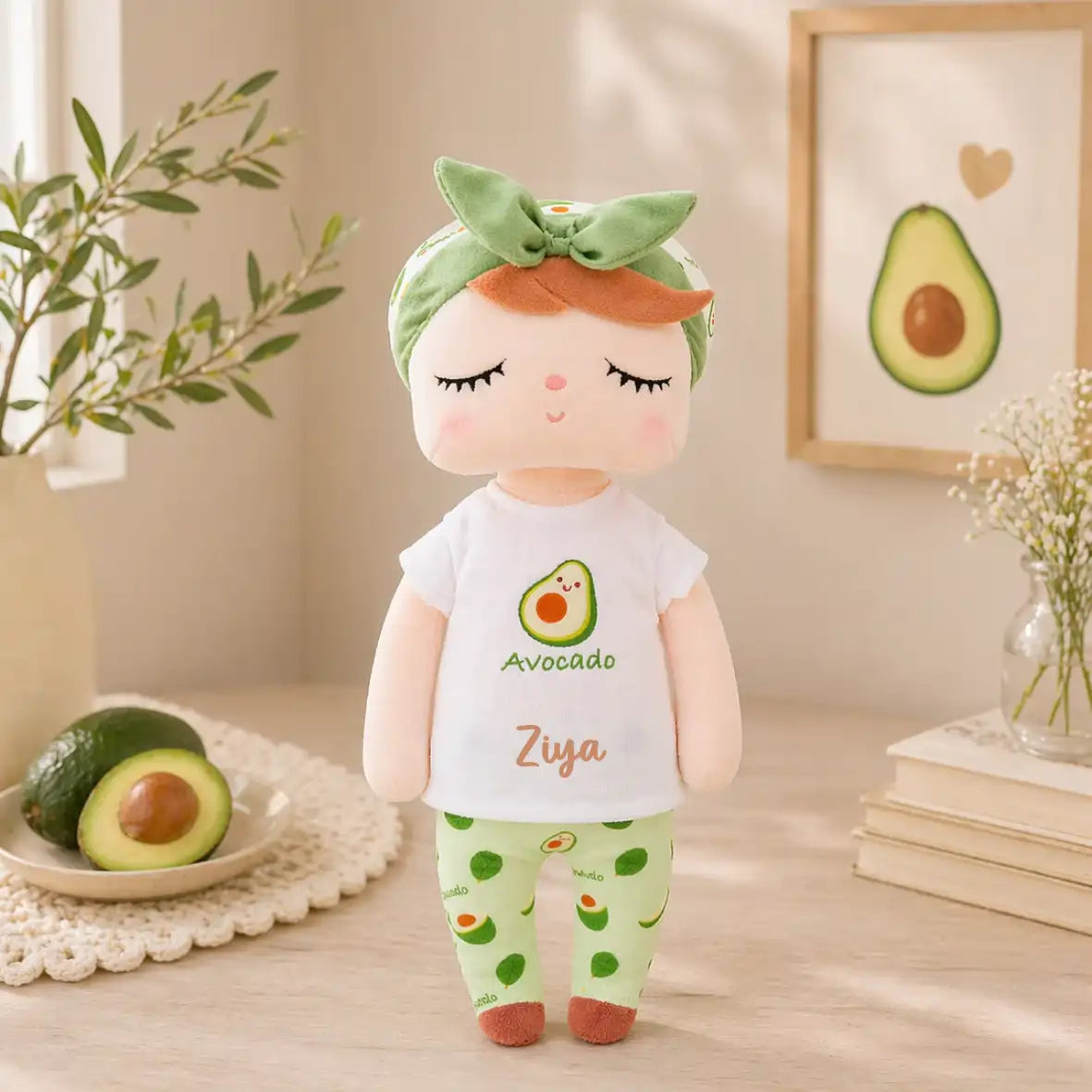 Dreamy Bunny Doll - Avacado