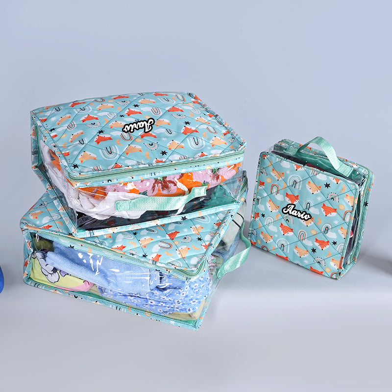 Travel cubes- 3 piece set- Fox