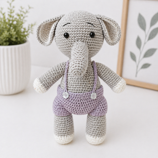 Crochet Toy - Trunky Boo