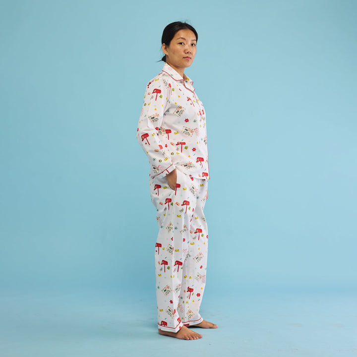 Women Snowglobes Pajama Set