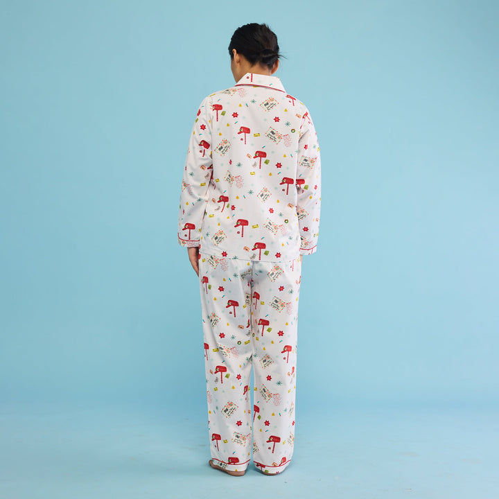 Women Snowglobes Pajama Set
