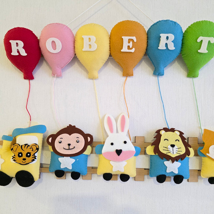 Babble Wrap Balloon Buddies Name Hanging