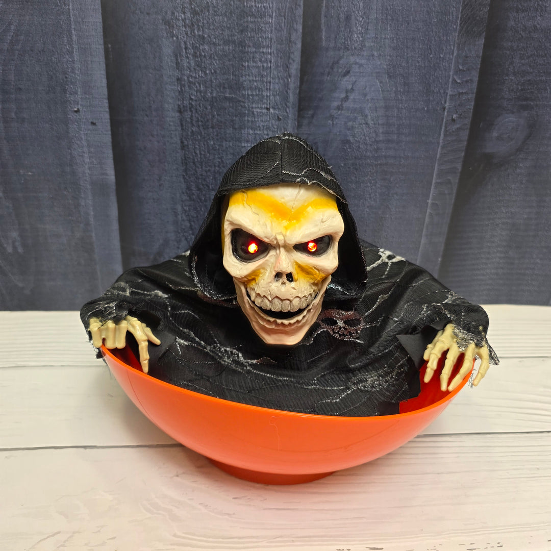 Animated Candy Bowl – Shadow Skull Black