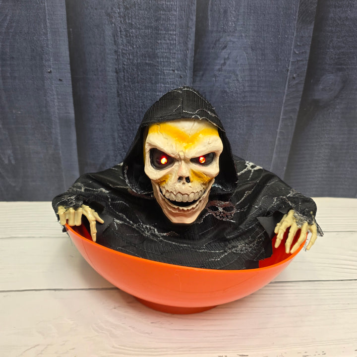 Animated Candy Bowl – Shadow Skull Black